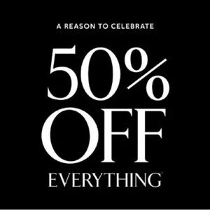 50% Off Everything